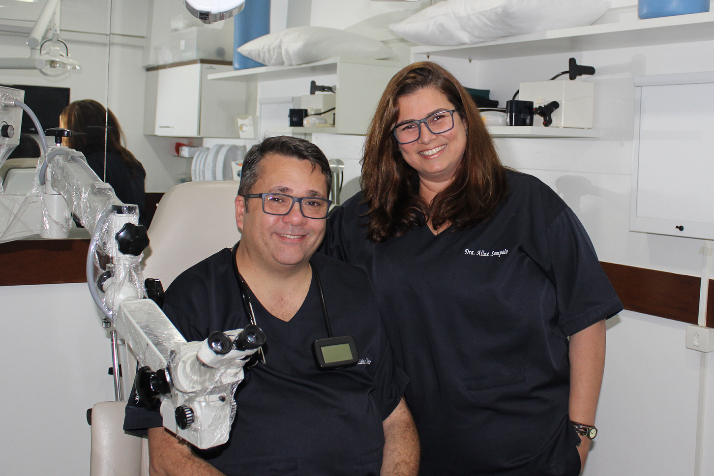 Dr. Marcus e Dra. Aline